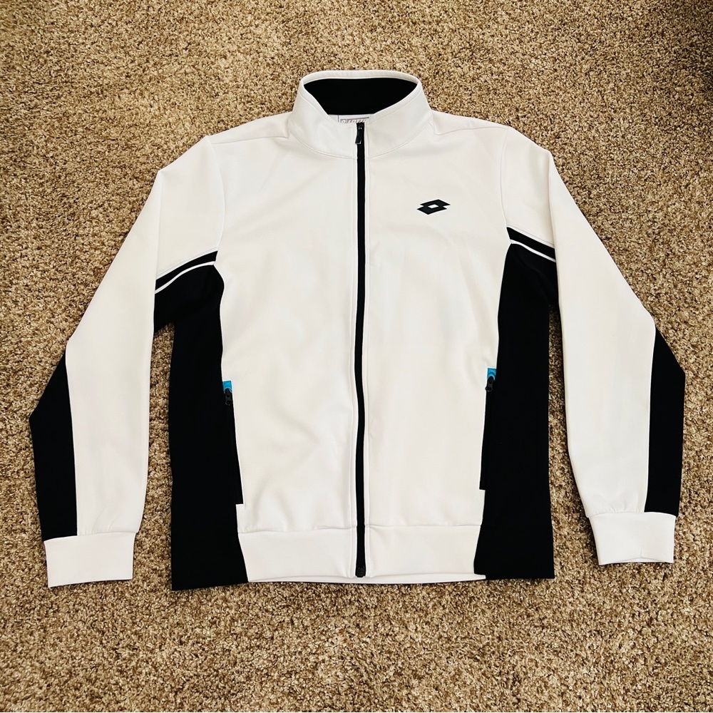 Lotto Squadra II Jacket - White / Black